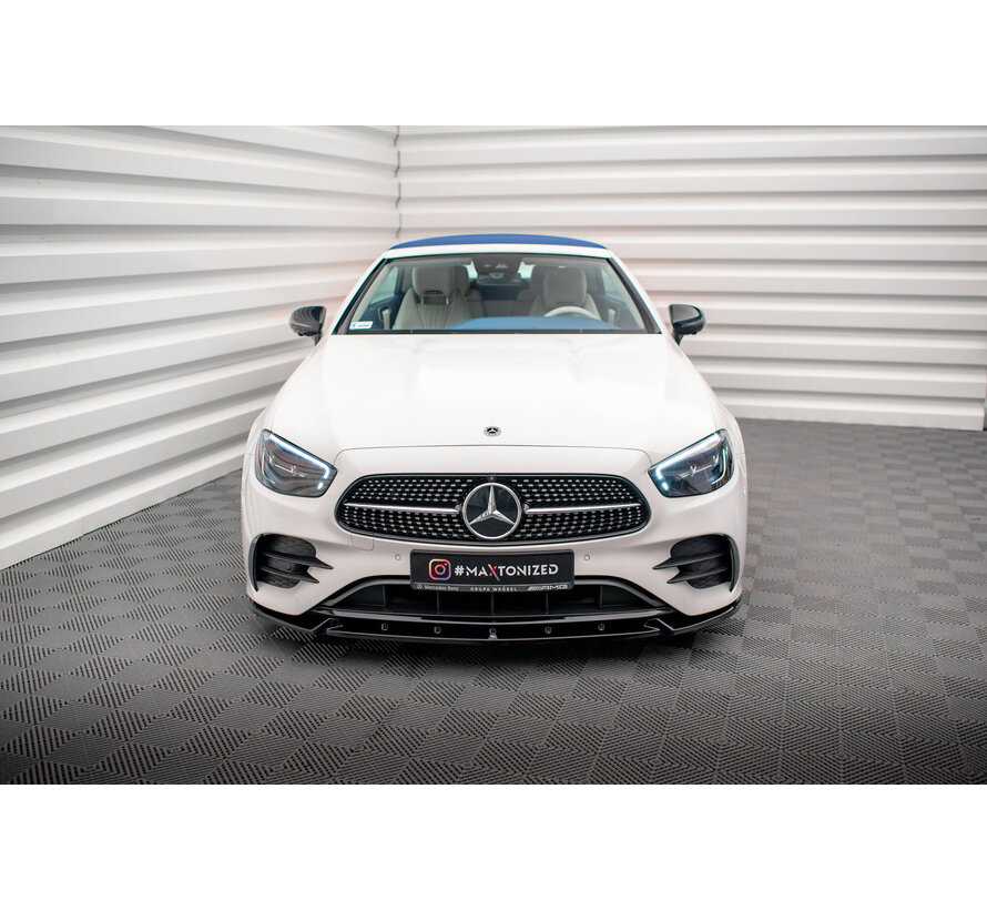 Maxton Design Front Splitter V.2 Mercedes-Benz E-Class W213 Coupe (C238) / Cabriolet (A238) AMG-Line / 53 AMG