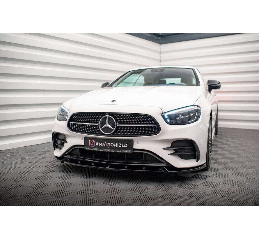 Maxton Design Front Splitter V.2 Mercedes-Benz E-Class W213 Coupe (C238) / Cabriolet (A238) AMG-Line / 53 AMG