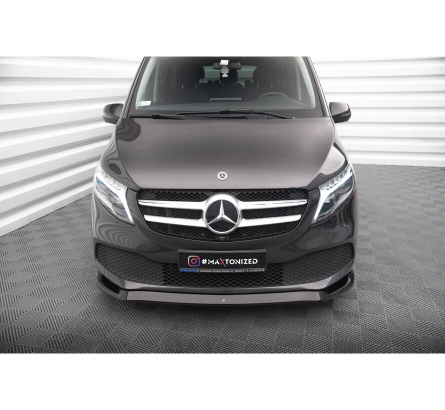 Maxton Design Front Splitter V.1 Mercedes-Benz V-Class W447 Facelift