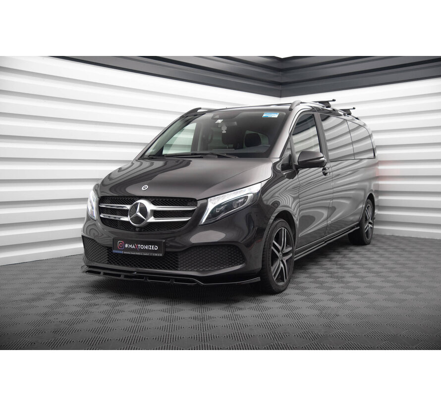 Maxton Design Front Splitter V.2 Mercedes-Benz V-Class W447 Facelift