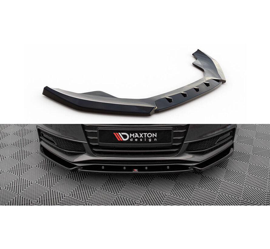 Maxton Design Front Splitter V.3 Audi A4 S-Line / S4 B8 Facelift