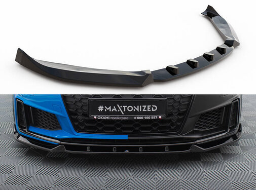 Maxton Design Maxton Design Front Splitter V.1 Audi TT S 8S Facelift