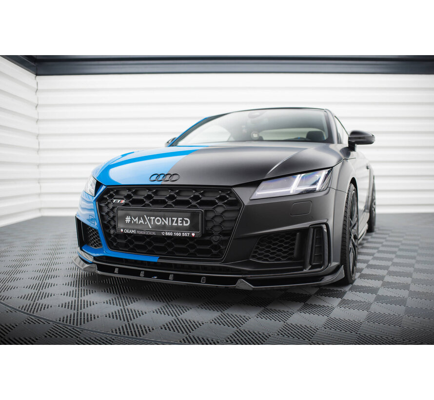 Maxton Design Front Splitter V.1 Audi TT S 8S Facelift