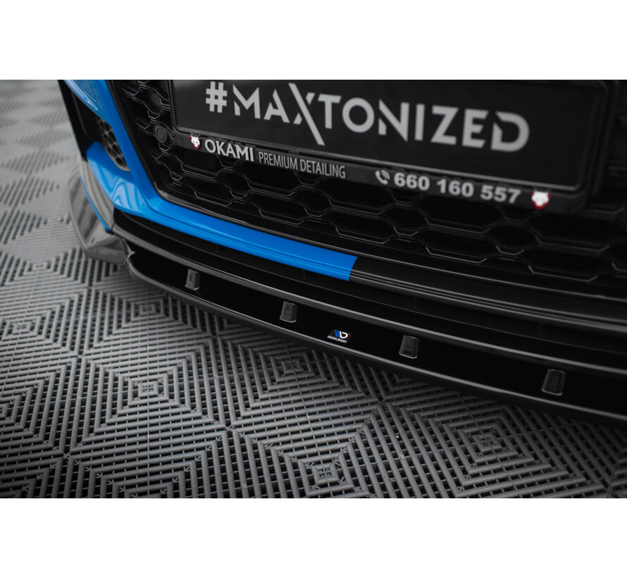 Maxton Design Front Splitter V.1 Audi TT S 8S Facelift