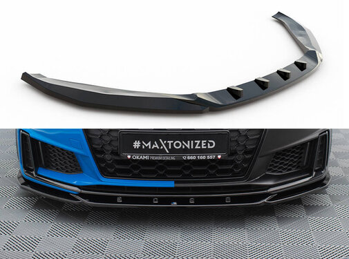 Maxton Design Maxton Design Front Splitter V.2 Audi TT S 8S Facelift