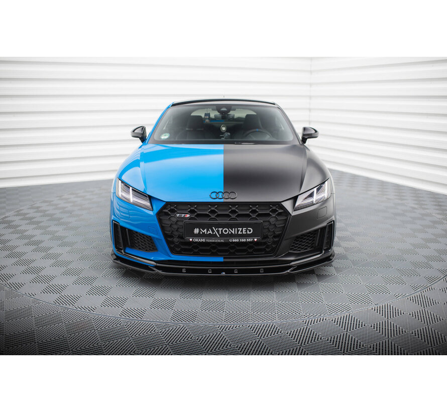 Maxton Design Front Splitter V.2 Audi TT S 8S Facelift