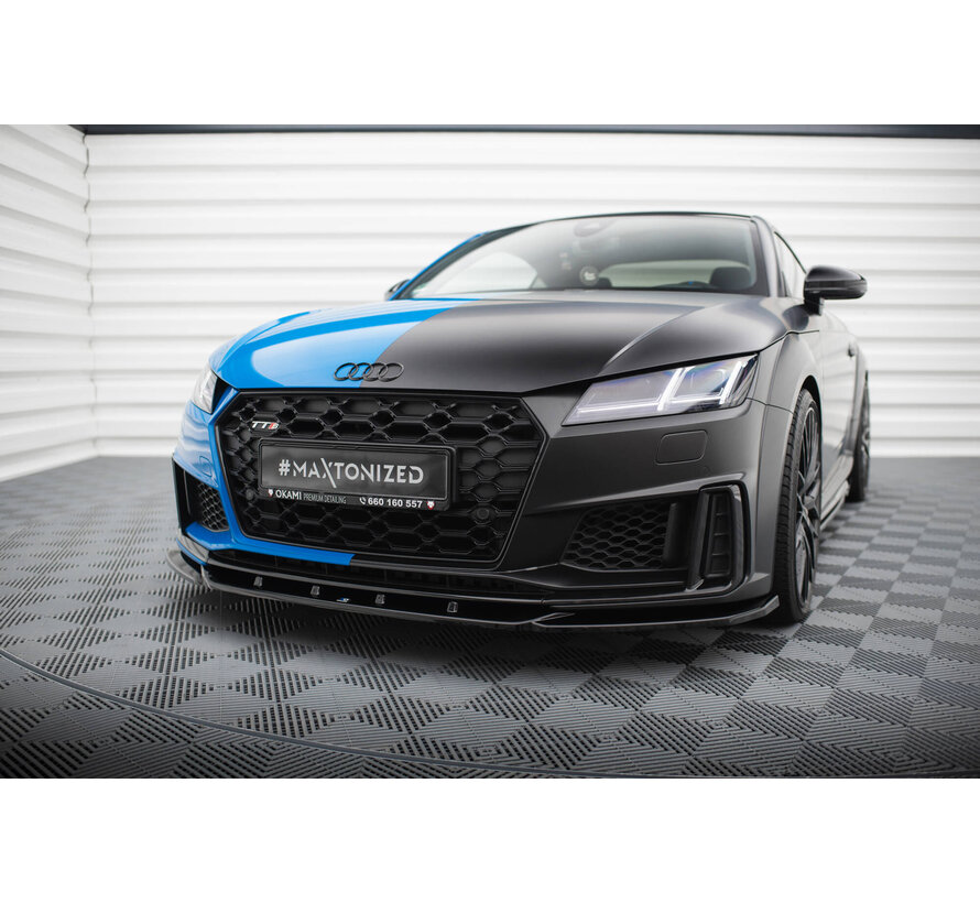Maxton Design Front Splitter V.2 Audi TT S 8S Facelift