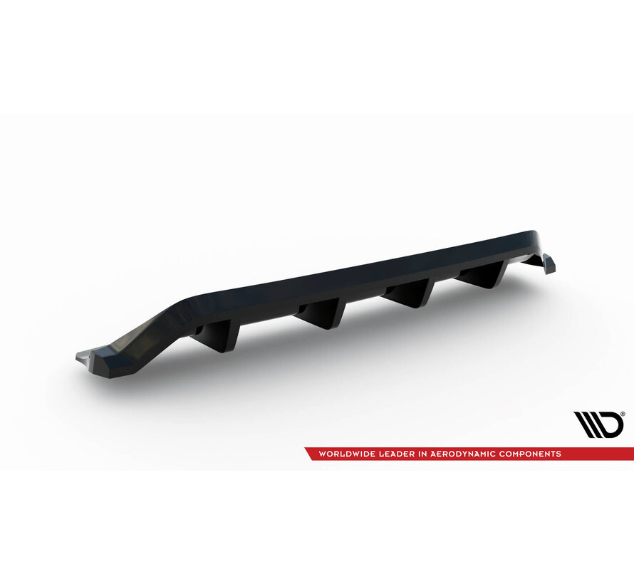 Maxton Design Central Rear Splitter (with vertical bars) Chrysler 300 Mk2