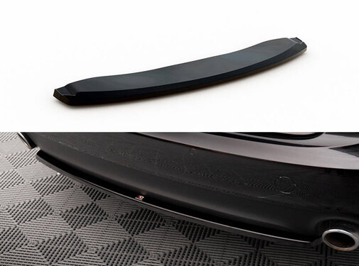 Maxton Design Maxton Design Central Rear Splitter for Audi A6 Avant C7