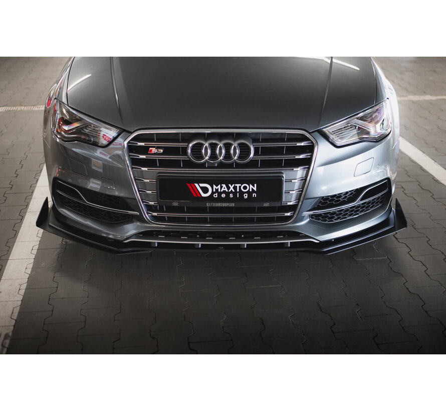 Maxton Design Front Flaps Audi S3 / A3 S-Line Sedan 8V