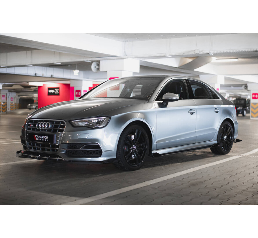 Maxton Design Side Flaps Audi S3 / A3 S-Line Sedan 8V