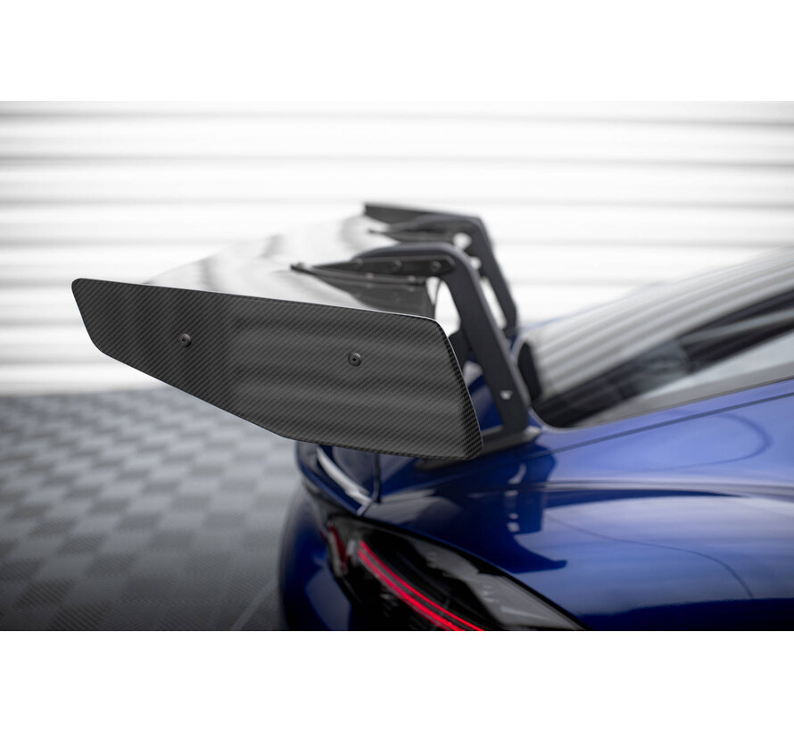 Maxton Design Carbon Fiber Spoiler Porsche 718 Cayman GT4 RS 982C