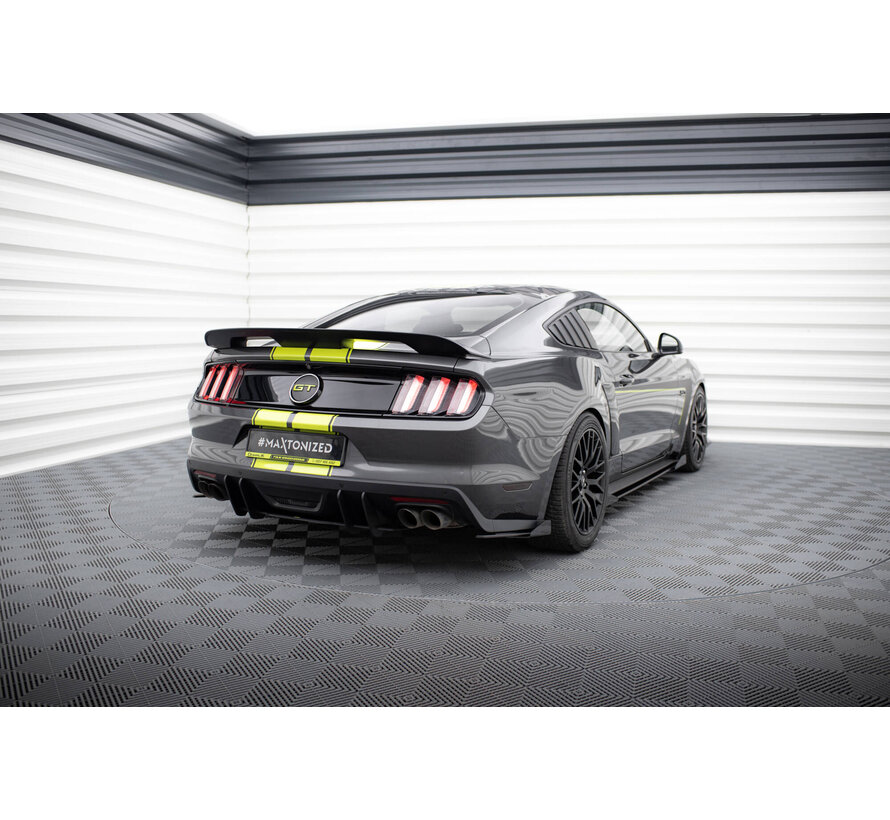 Maxton Design Rear Side Flaps Ford Mustang GT Mk6