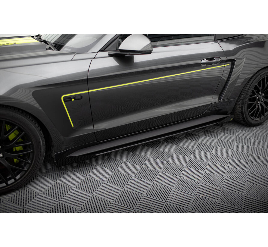 Maxton Design Side Flaps Ford Mustang GT Mk6
