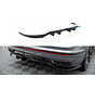 Maxton Design Central Rear Splitter (with vertical bars) Volkswagen Tiguan Allspace R-Line Mk2 Facelift