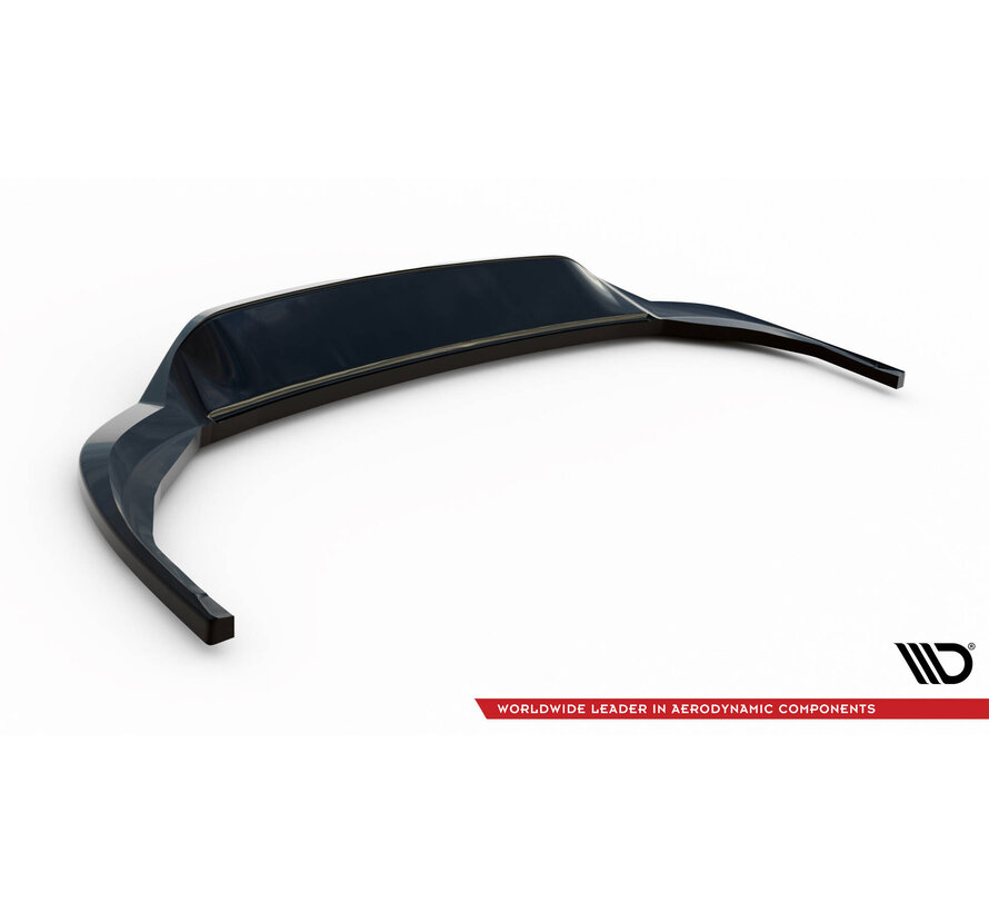 Maxton Design Central Rear Splitter (with vertical bars) Volkswagen Tiguan Allspace R-Line Mk2 Facelift