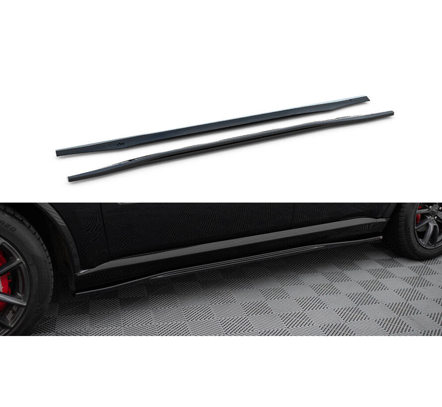 Maxton Design Side Skirts Diffusers Dodge Durango SRT Mk3