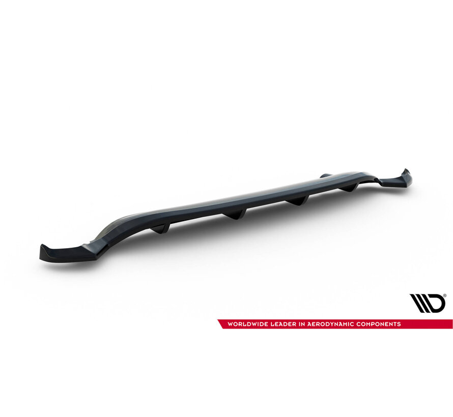 Maxton Design Central Rear Splitter (with vertical bars) Toyota IQ