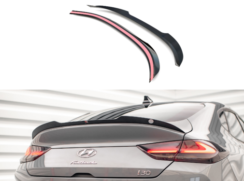 Maxton Design Maxton Design Spoiler Cap Hyundai I30 Fastback N-Line Mk3 Facelift