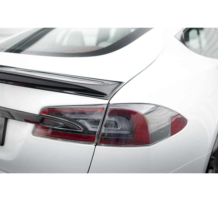 Maxton Design Spoiler Cap 3D Tesla Model S Plaid Mk1 Facelift