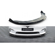 Maxton Design Maxton Design Front Splitter V.2 Tesla Model S Plaid Mk1 Facelift