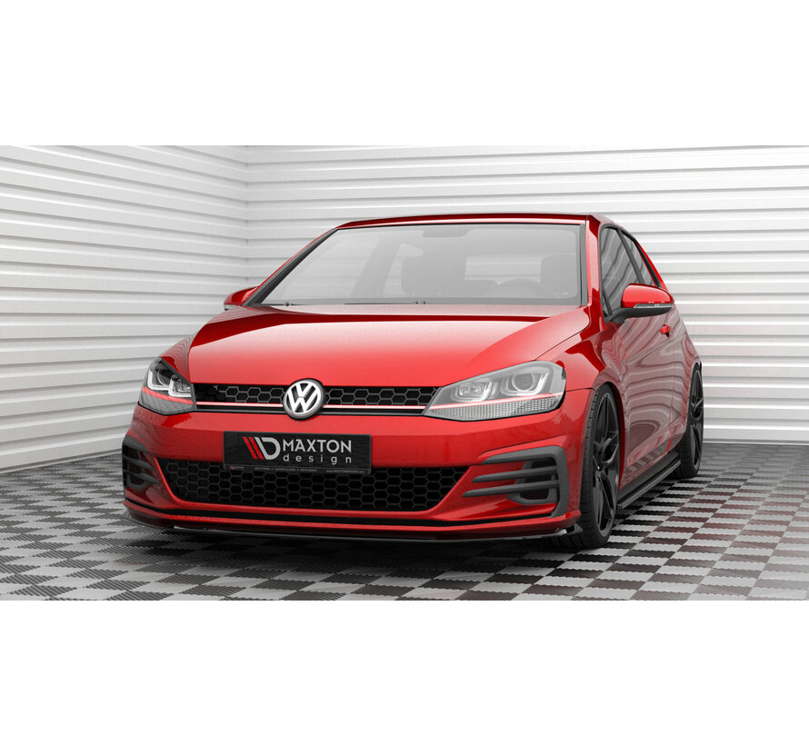 Maxton Design Front Splitter V.3 Volkswagen Golf GTI Mk7 Facelift