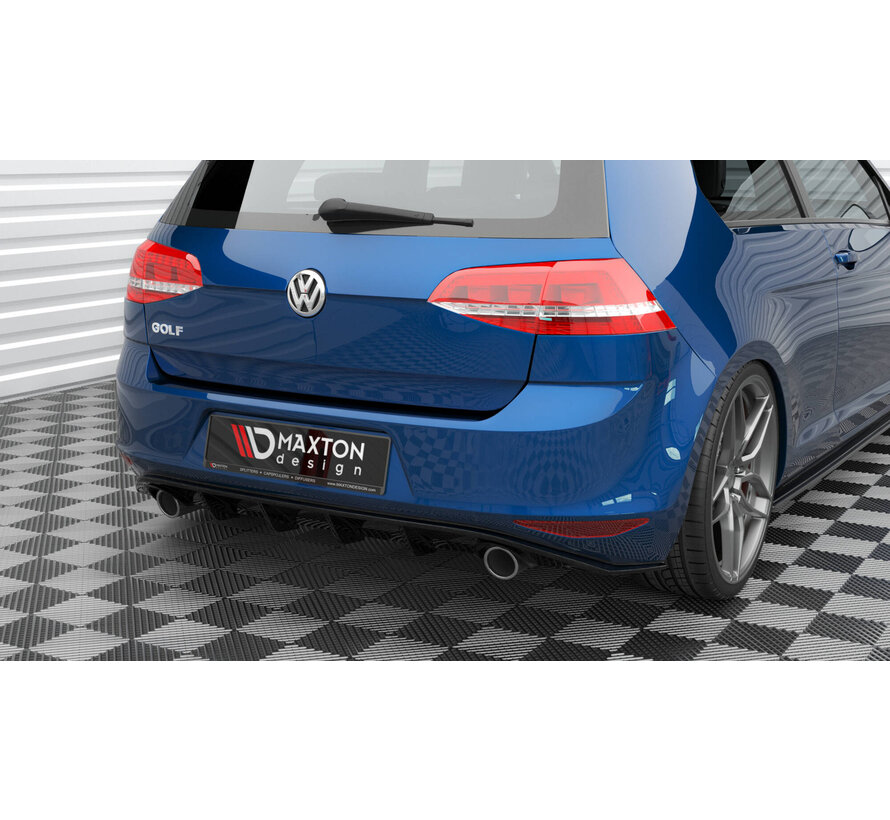 Maxton Design Rear Valance V.3 Volkswagen Golf GTI Mk7 Facelift