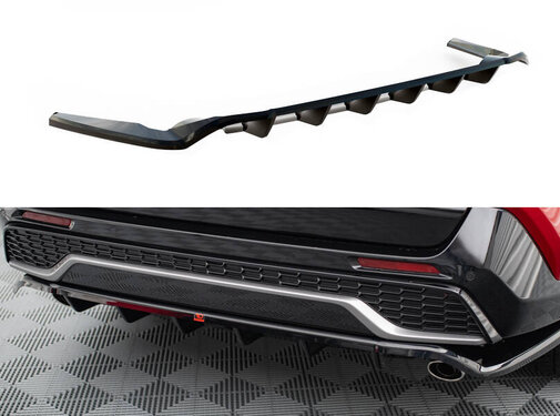 Maxton Design Maxton Design Central Rear Splitter (with vertical bars) Toyota RAV4 GR Sport Mk5