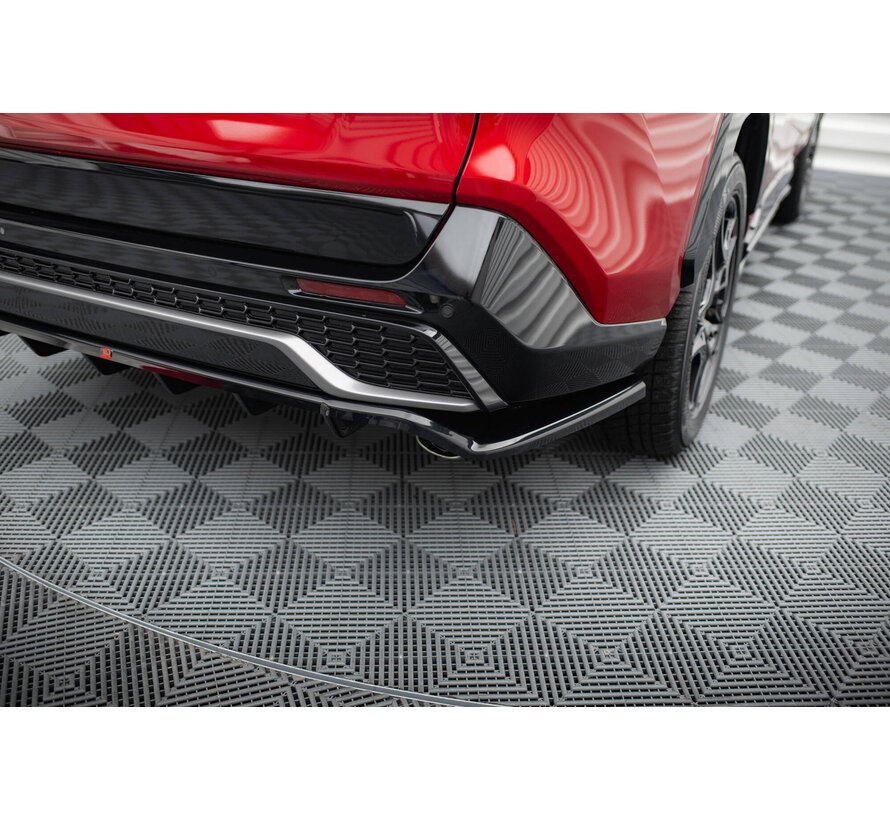 Maxton Design Central Rear Splitter (with vertical bars) Toyota RAV4 GR Sport Mk5
