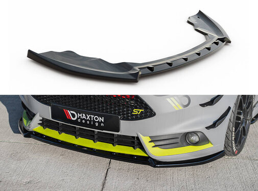 Maxton Design Maxton Design Front Splitter V.4 Ford Fiesta ST Mk7 Facelift