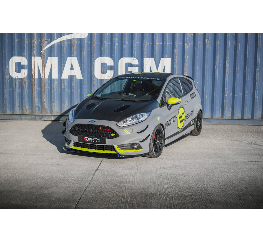 Maxton Design Front Splitter V.4 Ford Fiesta ST Mk7 Facelift