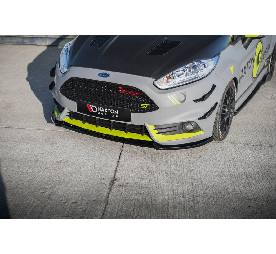 Maxton Design Front Splitter V.4 Ford Fiesta ST Mk7 Facelift