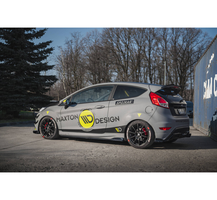Maxton Design Side Skirts Diffusers V.3 Ford Fiesta ST / ST-Line Mk7
