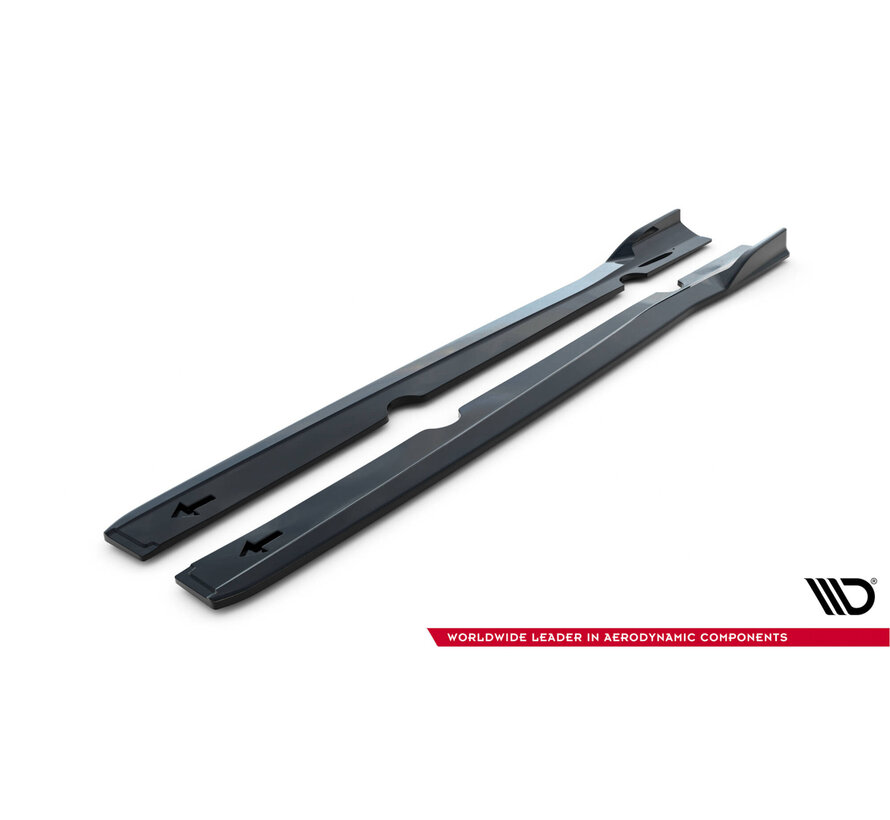 Maxton Design Side Skirts Diffusers V.3 Ford Fiesta ST / ST-Line Mk7