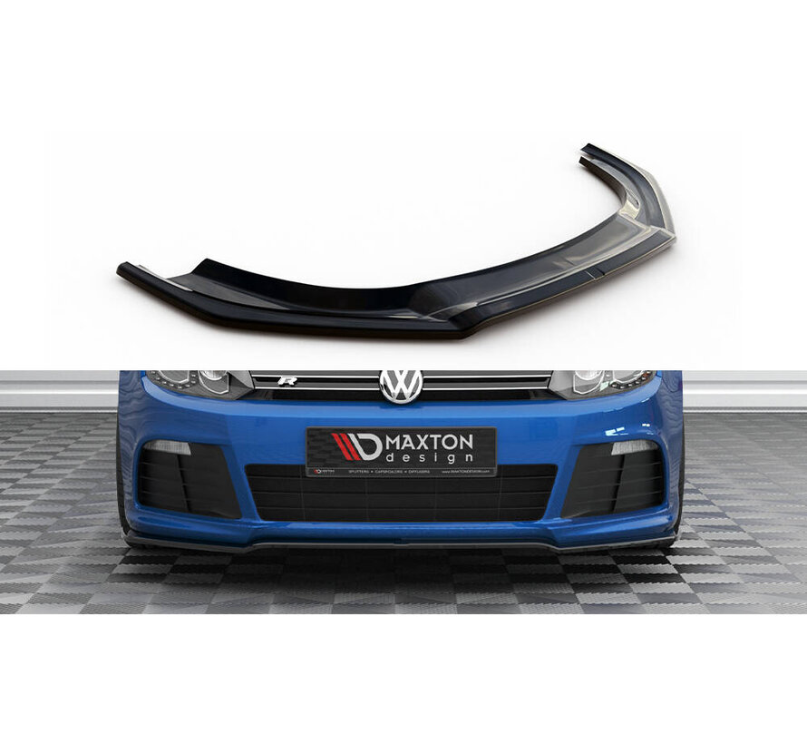 Maxton Design Front Splitter V.2 Volkswagen Golf R Mk6