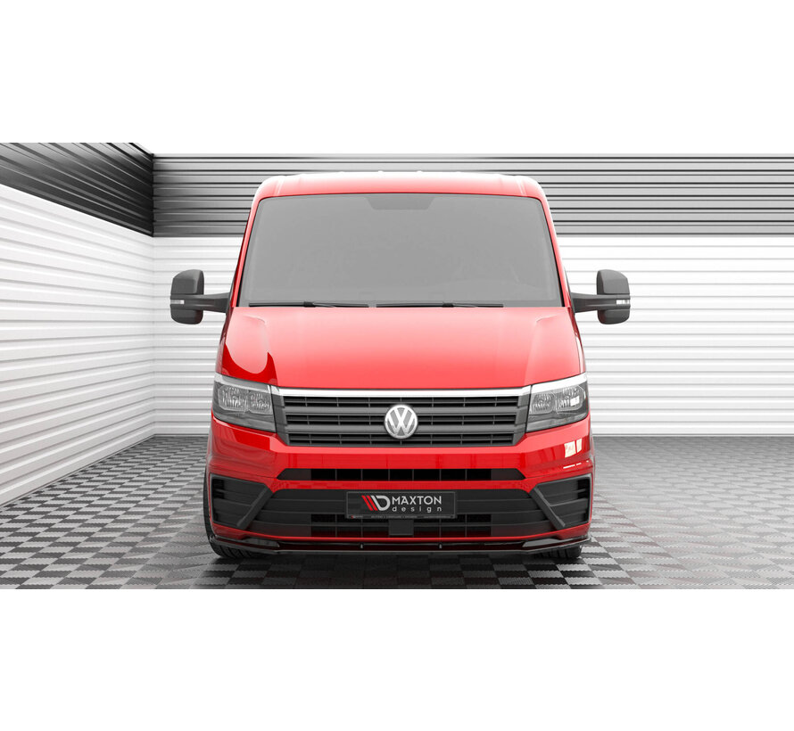 Maxton Design Front Splitter V.1 Volkswagen Crafter Mk2