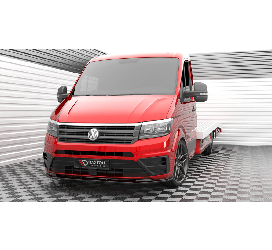 Maxton Design Front Splitter V.1 Volkswagen Crafter Mk2