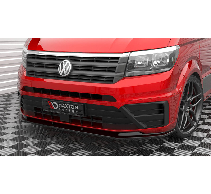 Maxton Design Front Splitter V.1 Volkswagen Crafter Mk2