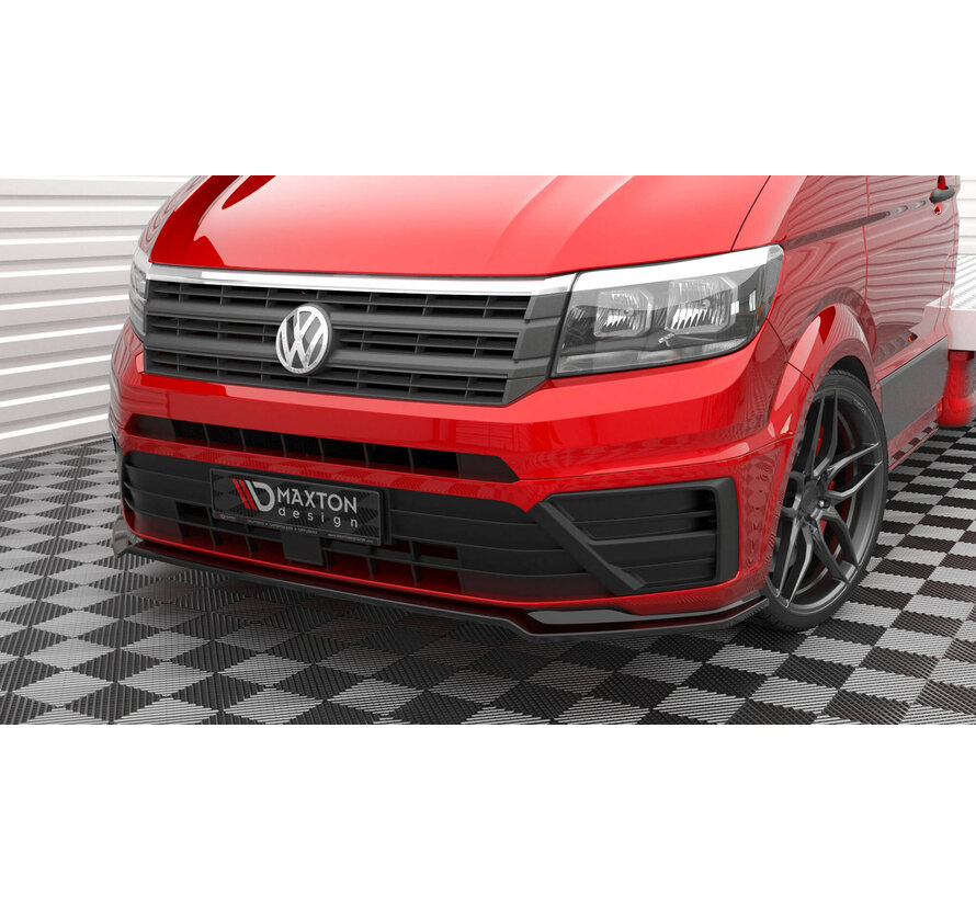 Maxton Design Front Splitter V.2 Volkswagen Crafter Mk2