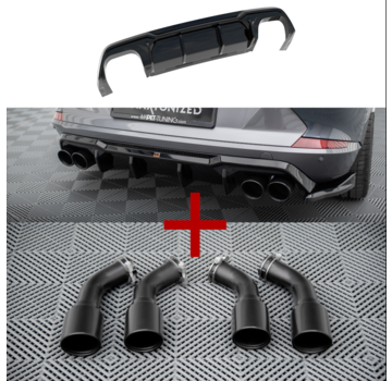 Maxton Design Maxton Design REAR VALANCE V.3 + EXHAUST TIPS CUPRA FORMENTOR VZ MK1