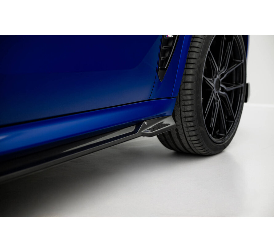 Maxton Design Prepreg Carbon Fiber Side Skirts BMW X5 M-Pack G05 Facelift / X5M F95 Facelift