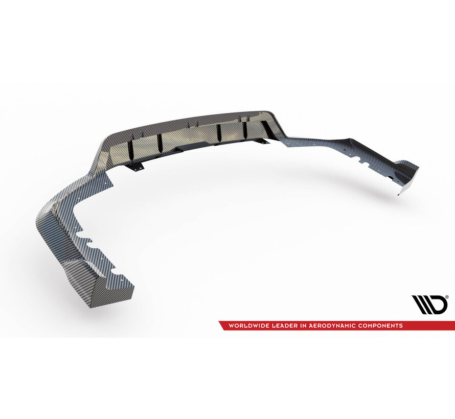 Maxton Design Prepreg Carbon Fiber Rear Diffuser BMW X5 M-Pack G05 Facelift