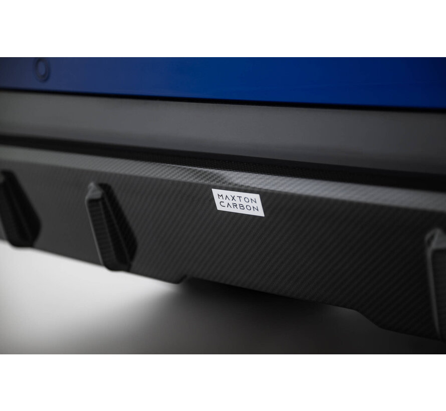 Maxton Design Prepreg Carbon Fiber Rear Diffuser BMW X5 M-Pack G05 Facelift