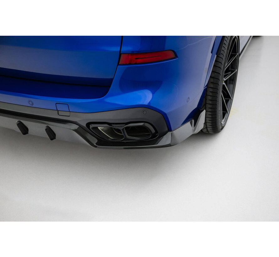 Maxton Design Prepreg Carbon Fiber Rear Diffuser BMW X5 M-Pack G05 Facelift