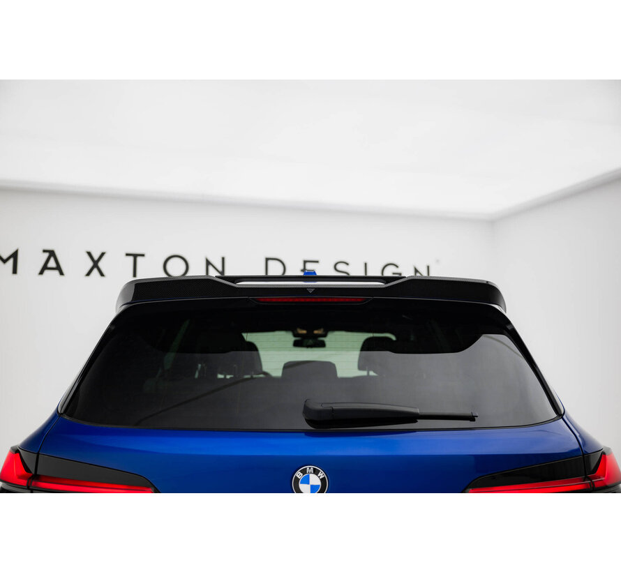 Maxton Design Prepreg Carbon Fiber Tailgate Spoiler BMW X5 M-Pack G05 Facelift