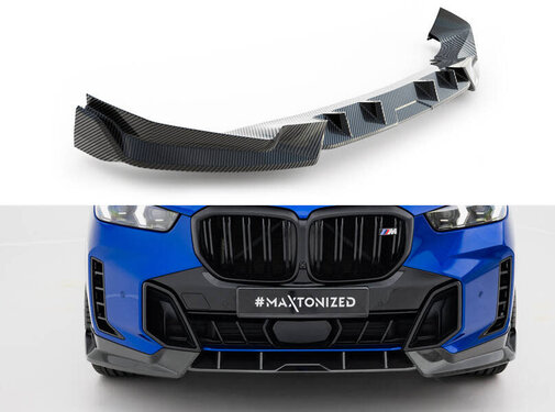 Maxton Design Maxton Design Prepreg Carbon Fiber Front Splitter BMW X5 M-Pack G05 Facelift