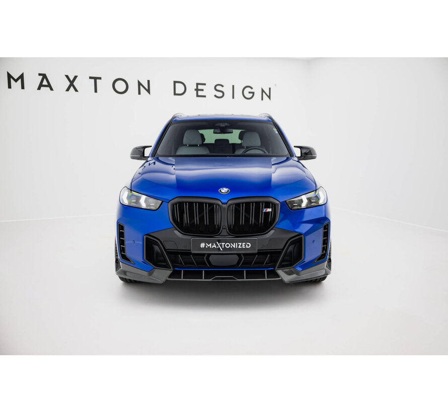 Maxton Design Prepreg Carbon Fiber Front Splitter BMW X5 M-Pack G05 Facelift