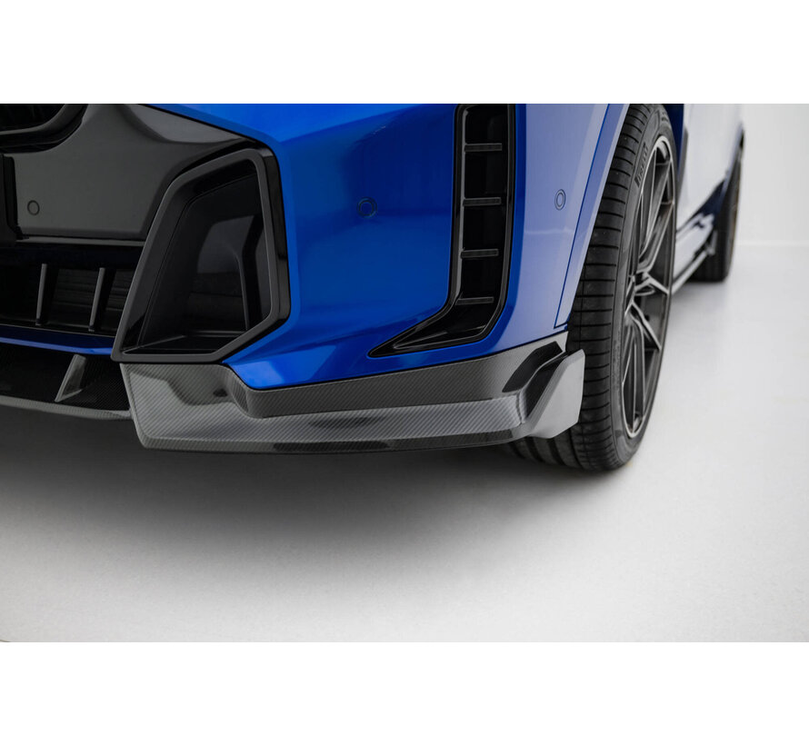 Maxton Design Prepreg Carbon Fiber Front Splitter BMW X5 M-Pack G05 Facelift