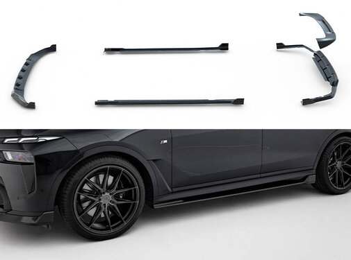 Maxton Design Maxton Design Set of Prepreg Carbon Splitters BMW X7 M-Pack G07 Facelift