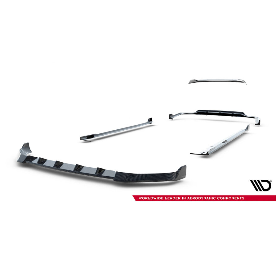 Maxton Design Set of Prepreg Carbon Splitters BMW X7 M-Pack G07 Facelift